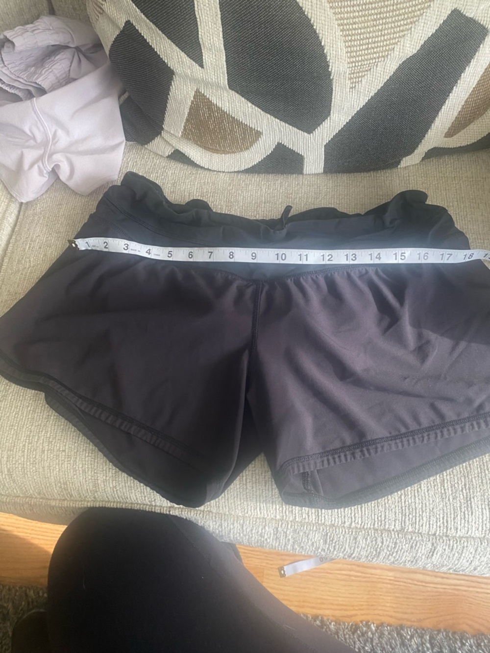 Black Athletic Swim Shorts